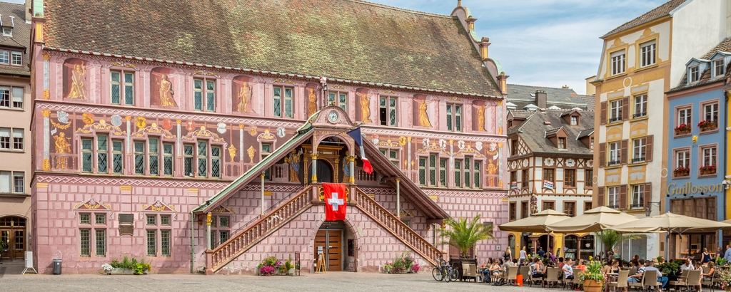 Lais Puzzle - Rathaus von Mulhouse, Panorama - 2.000 Teile p-333825