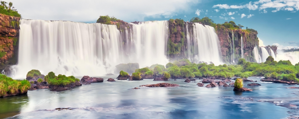 Lais Puzzle - Iguazu-Wasserfälle in Argentinien, Blick vom Teufelsschlund, Panorama - 2.000 Teile p-334368