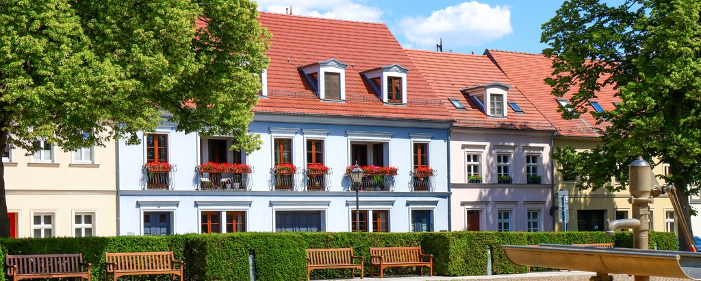 Lais Puzzle - Neuruppin, Neuer Markt, Panorama - 2.000 Teile p-334396