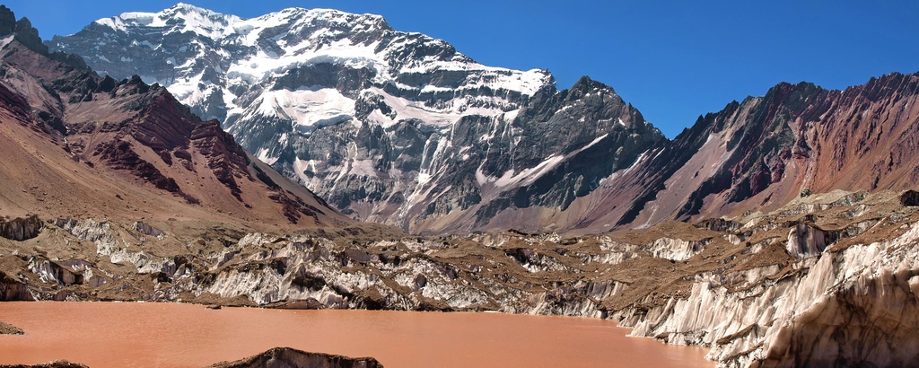 Lais Puzzle - Bergpanorama des Aconcagua in Argentinien, Südamerika, Panorama - 2.000 Teile p-334441