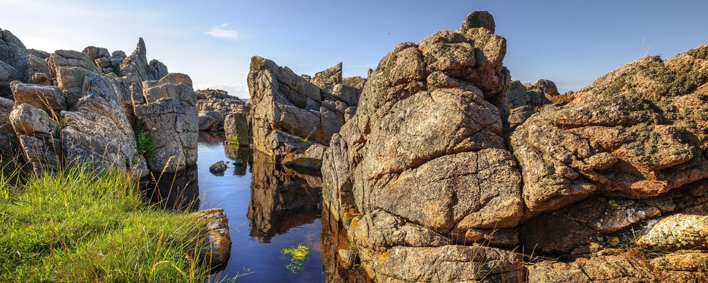 Lais Puzzle - Die felsige Küste von Bornholm, Panorama - 2.000 Teile p-334828