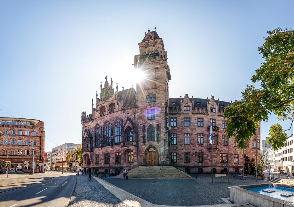 Lais Puzzle - Rathaus, Saarbrücken, Saarland - 1.000 Teile p-342707
