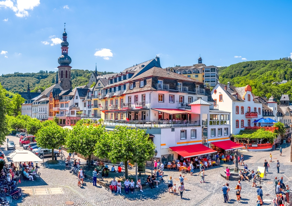 Lais Puzzle - Blick über Cochem, Mosel, Deutschland - 1.000 Teile p-343182