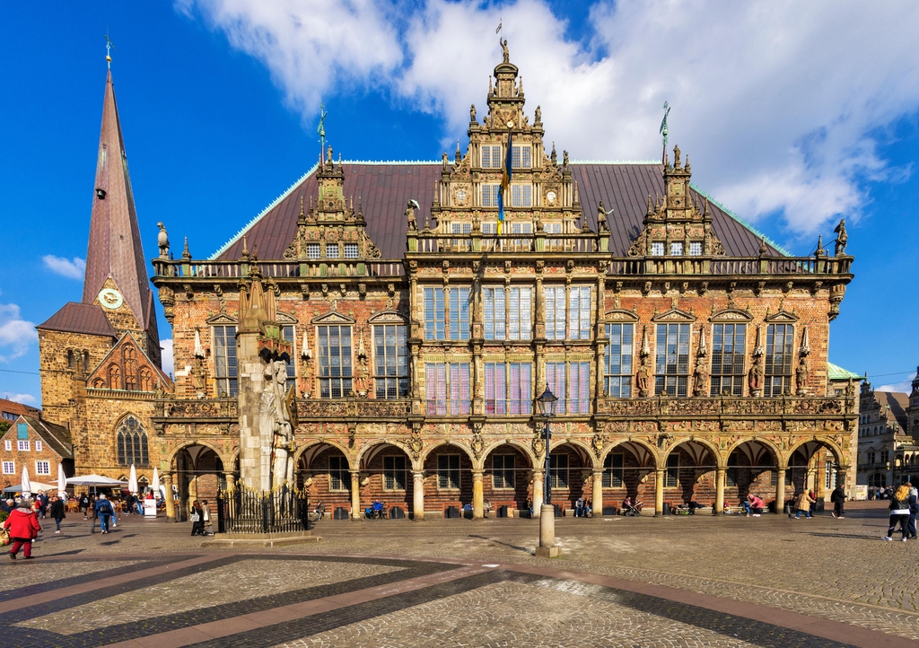 Lais Puzzle - Marktplatz und altes Rathaus in Bremen - 1.000 Teile p-343221