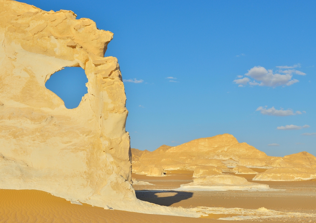 Lais Puzzle - Felsformationen in der Weißen Wüste, Libysche Wüste, Sahara-Wüste, New Valley Governorate, Ägypten - 1.000 Teile p-343309
