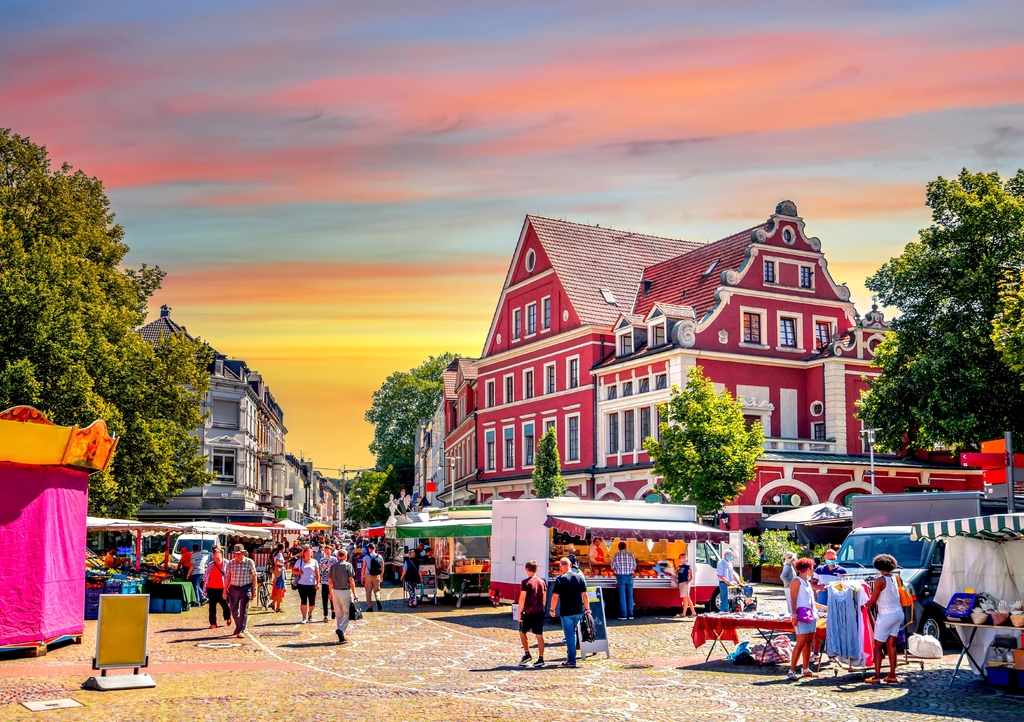 Lais Puzzle - Altstadt, Bergisch Gladbach, Deutschland - 1.000 Teile p-343363