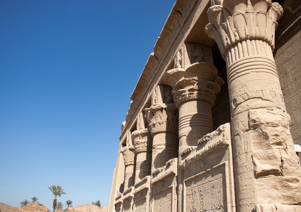 Lais Puzzle - Alter ägyptischer Tempel der Hathor (Dendra-Tempel) in Qina, Ägypten - 1.000 Teile p-343472