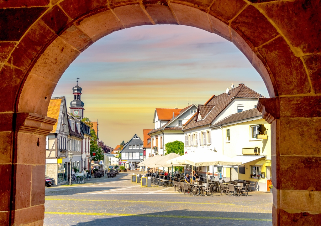 Lais Puzzle - Altstadt, Lorsch, Hessen, Deutschland - 1.000 Teile p-343696