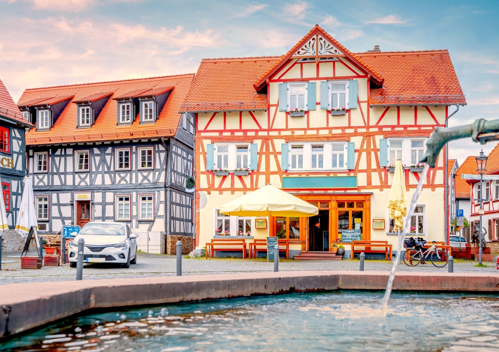 Lais Puzzle - Altstadt, Oberursel, Hessen, Deutschland - 1.000 Teile p-343708