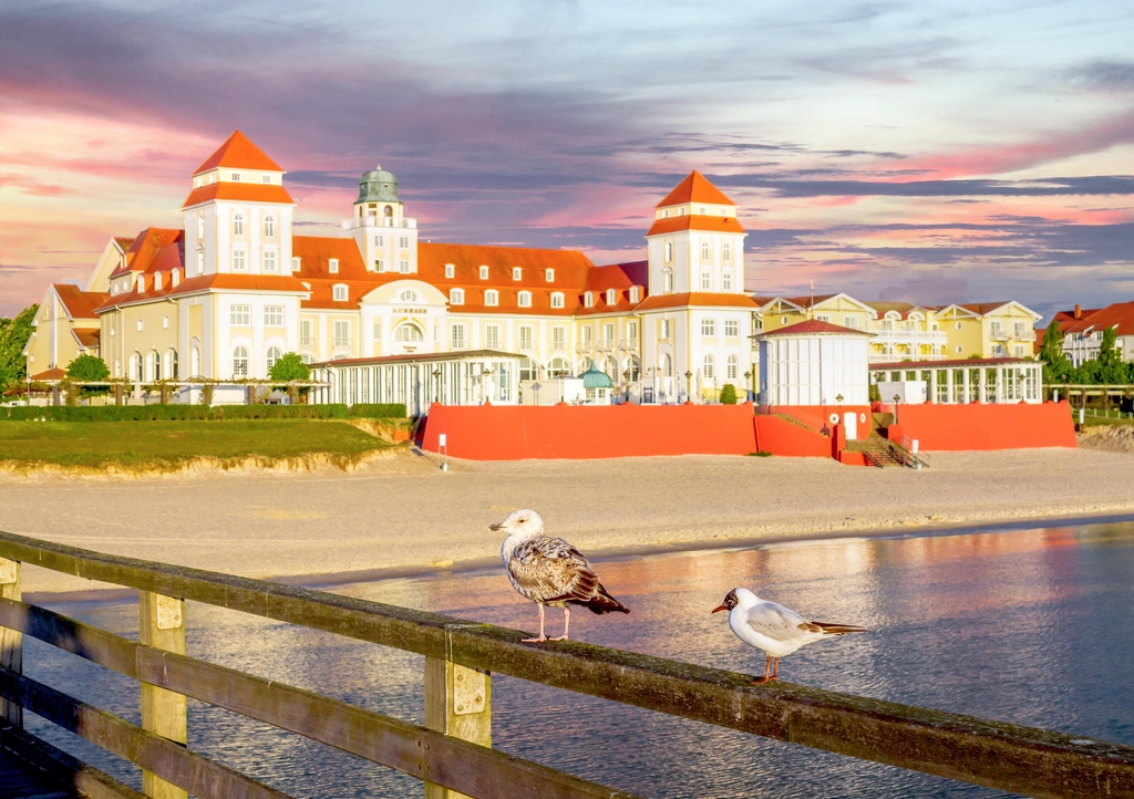 Lais Puzzle - Seebad Binz, Insel, Rügen, Ostsee, Deutschland - 1.000 Teile p-343732