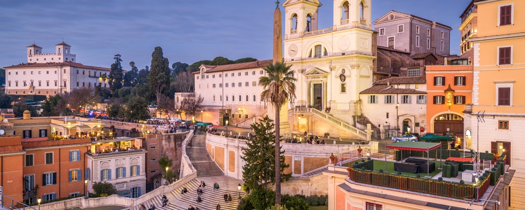 Lais Puzzle - Rom, Italien mit Blick auf die Spanische Treppe - 2.000 Teile p-344165