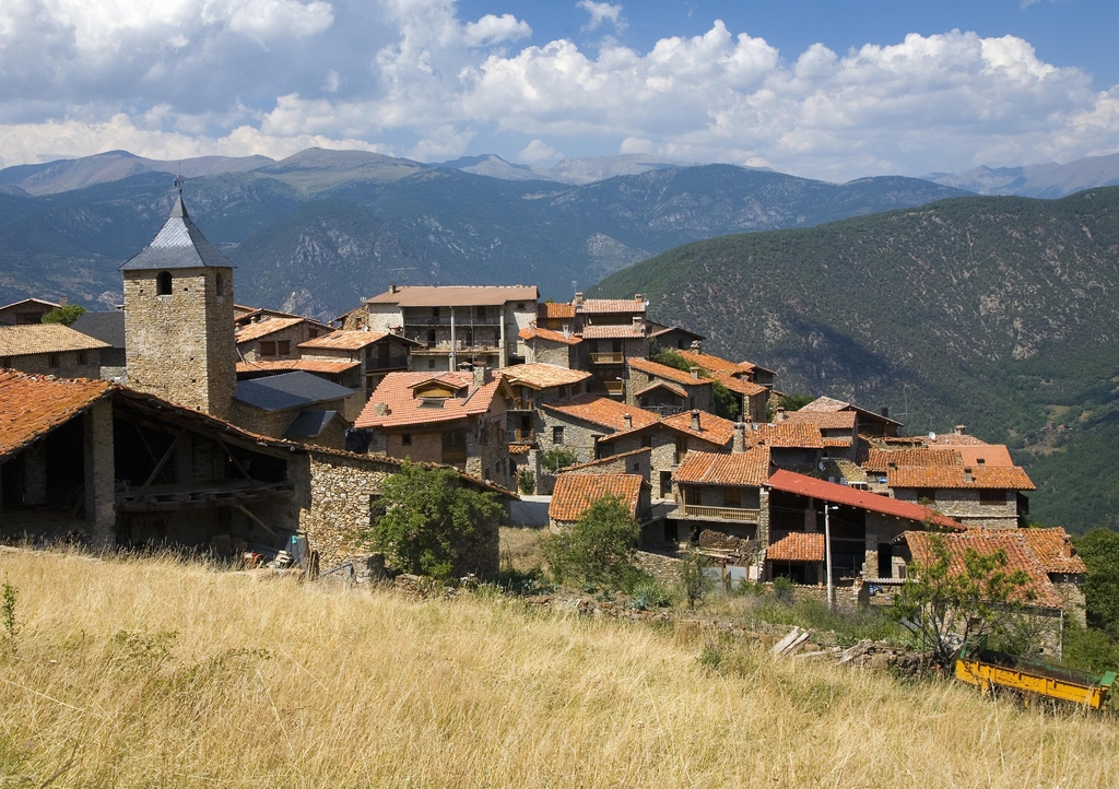 Lais Puzzle - Dörfer von Cal Rill, in der Nähe von La Seu d'Urgell, Katalonien - 1.000 Teile p-344578