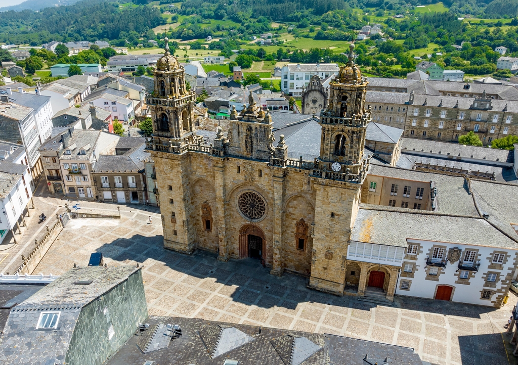Lais Puzzle - Mondonedo Lugo Kathedrale Basilica di Assumption - 1.000 Teile p-344634