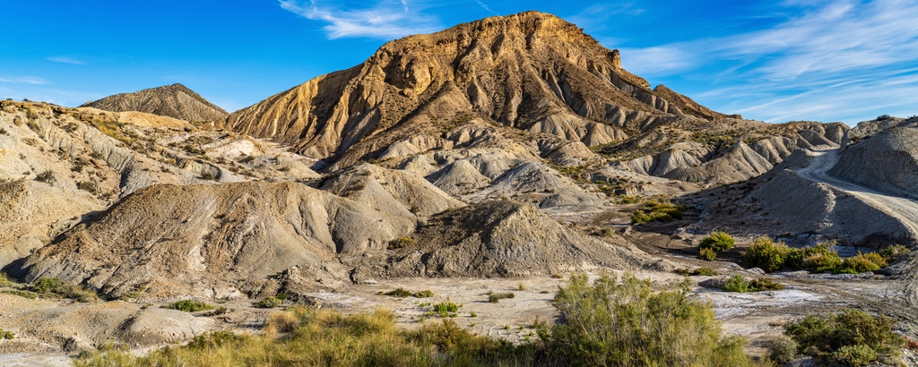 Lais Puzzle - Tabernas Wüste, Desierto de Tabernas. Almeria, Andalusien, Spanien - 2.000 Teile p-345296