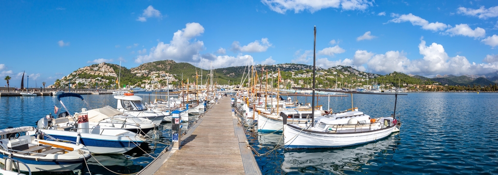 Lais Puzzle - Hafen von Andratx mit Booten auf Mallorca - 1.000 Teile p-345558