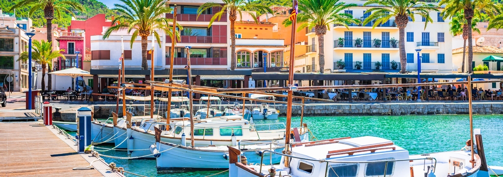 Lais Puzzle - Boot im Hafen von Port de Andratx auf der Insel Mallorca - 1.000 Teile p-345709