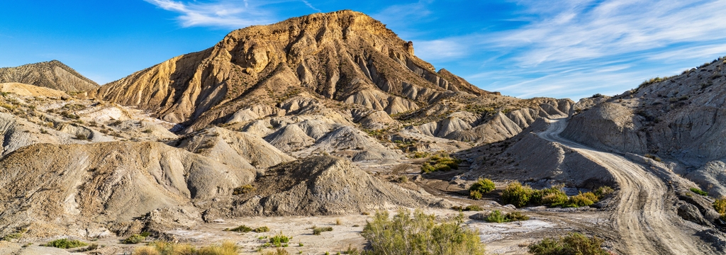 Lais Puzzle - Wüste von Tabernas, Desierto de Tabernas. Die einzige Wüste Europas. Almeria, Andalusien, Spanien - 1.000 Teile p-345859