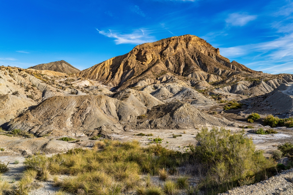 Lais Puzzle - Tabernas Wüste, Desierto de Tabernas. Almeria, Andalusien, Spanien - 2.000 Teile p-346174