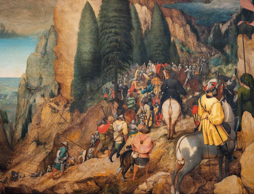 Lais Puzzle - Pieter Bruegel d.Ä. - "Die Bekehrung von Paulus" (1567) - 1.000 Teile p-348564