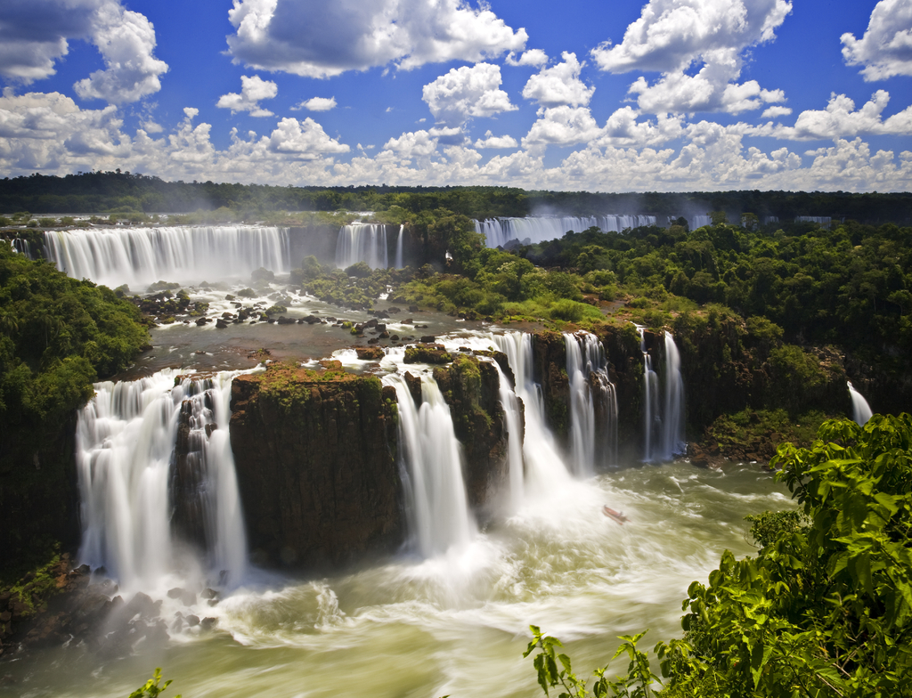 Lais Puzzle - Die Iguazu-Fälle sind die größten Wasserfälle der Welt - 1.000 Teile p-349068
