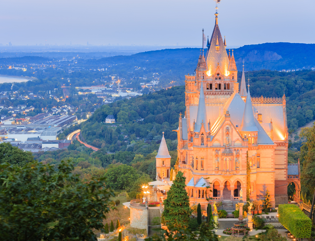 Lais Puzzle - Schloß Drachenburg bei Nacht - Königswinter - 1.000 Teile p-349290