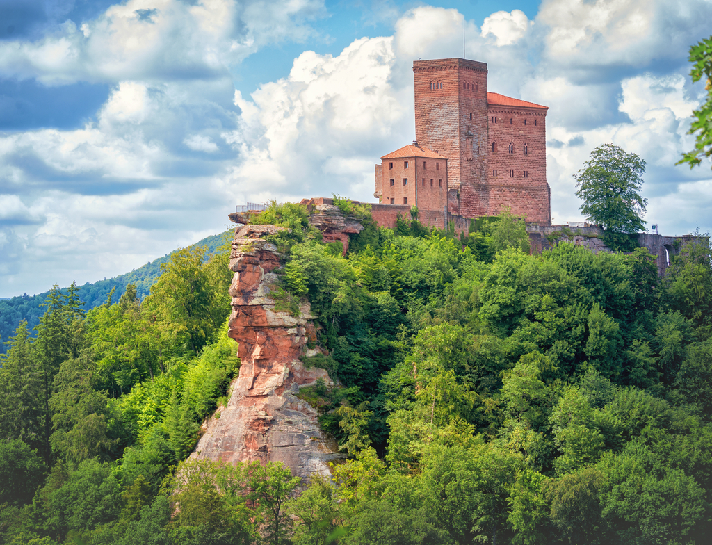 Lais Puzzle - Reichsburg Trifels Annweiler, Burg in Rheinland Pfalz - 1.000 Teile p-349305