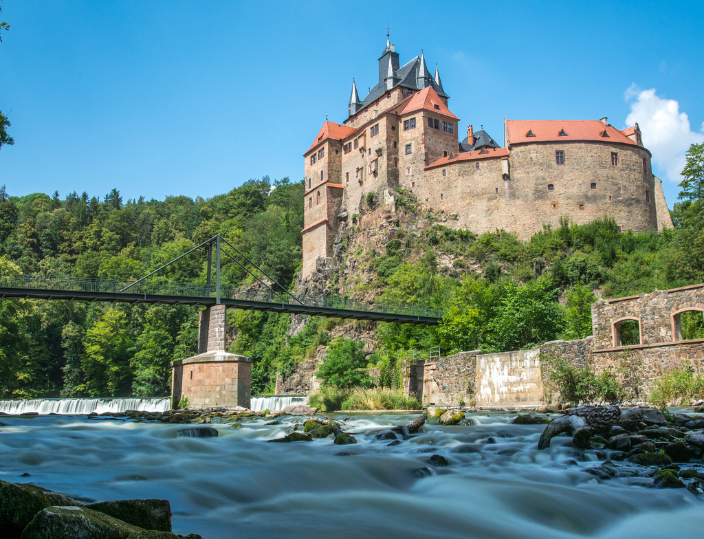 Lais Puzzle - Burg Kriebstein, Sachsen - 1.000 Teile p-349306
