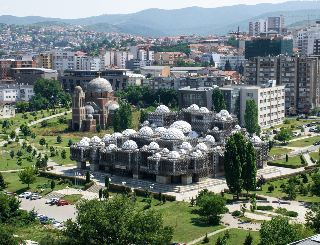 Lais Puzzle - Nationalbibliothek des Kosovo in Pristina, Kosovo - 1.000 Teile p-349428