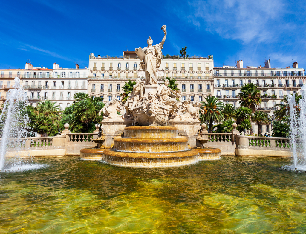 Lais Puzzle - Freiheitsplatz in Toulon, Frankreich - 1.000 Teile p-349758