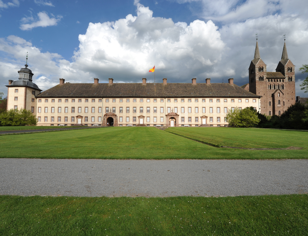 Lais Puzzle - Schloss Corvey, Kloster, Westwerk, Weltkulturerbe, Unesco, - 1.000 Teile p-350407
