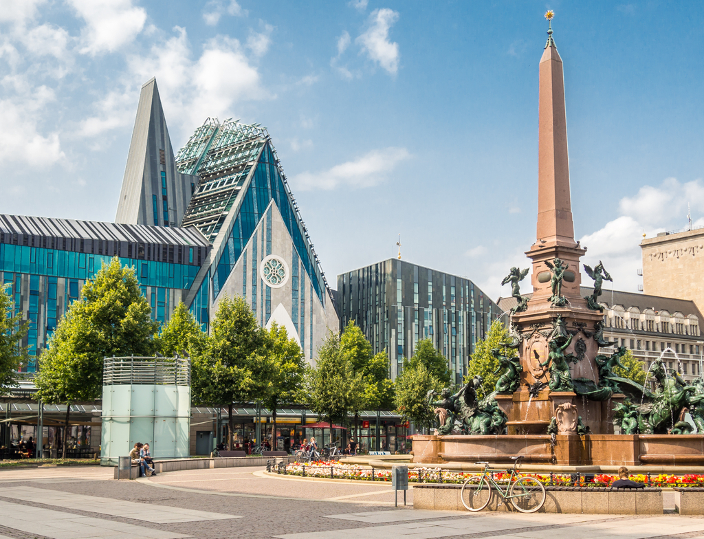 Lais Puzzle - Panorama Augustusplatz in Leipzig - 1.000 Teile p-350444