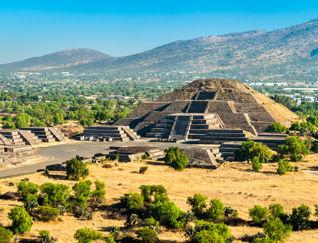 Lais Puzzle - Mondpyramide in Teotihuacan in Mexiko - 1.000 Teile p-350512
