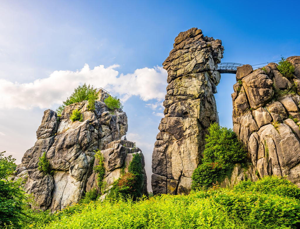 Lais Puzzle - Externsteine im Teutoburger Wald, Deutschland - 1.000 Teile p-351262