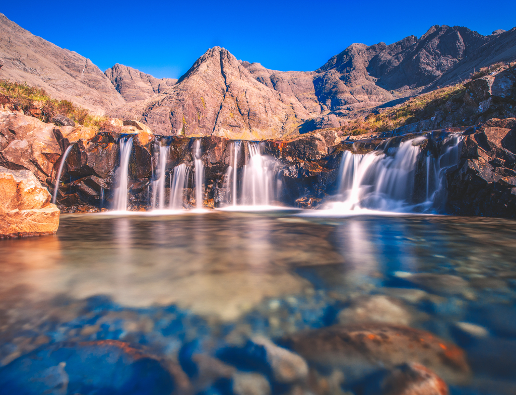 Lais Puzzle - Fairy Pools, Isle of Skye, Innere Hebriden, Vereinigtes Königreich, Schottland - 1.000 Teile p-351512