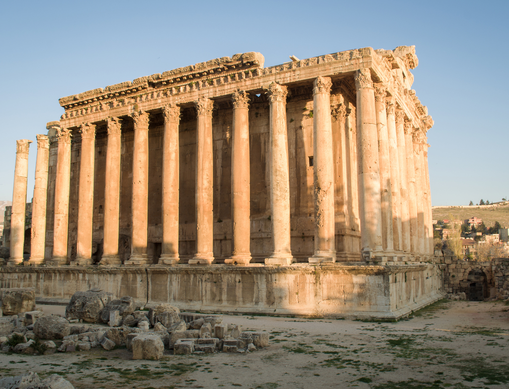 Lais Puzzle - Fantastischer Tempel von Baco, Ruinen von Baalbek, Líbano - 1.000 Teile p-351800