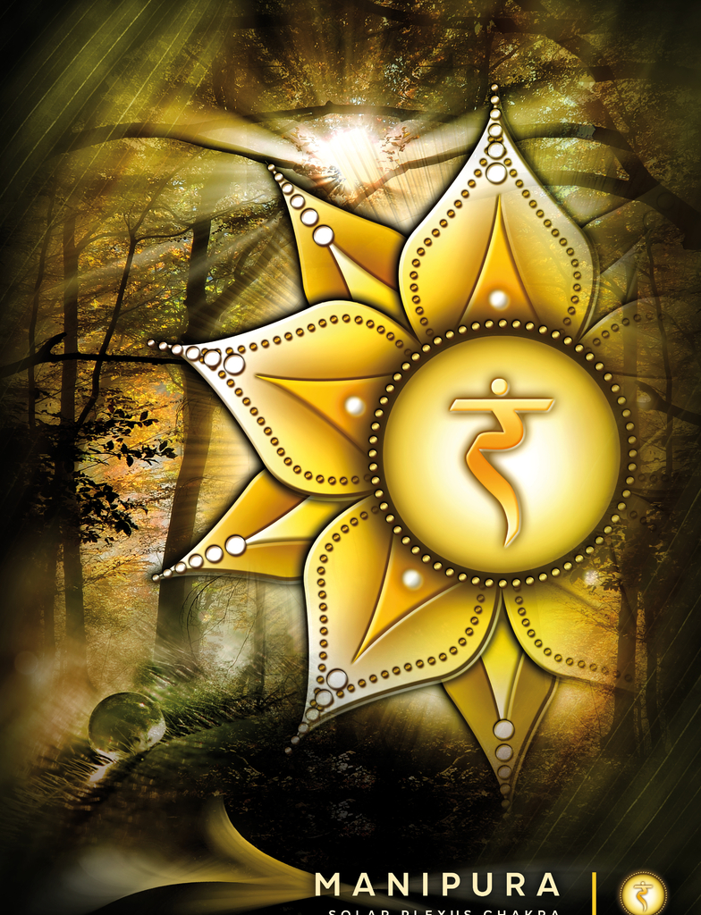 Lais Puzzle - Kunstwerk, Solarplexus-Chakra-Symbol (Manipura) - 1.000 Teile p-352071