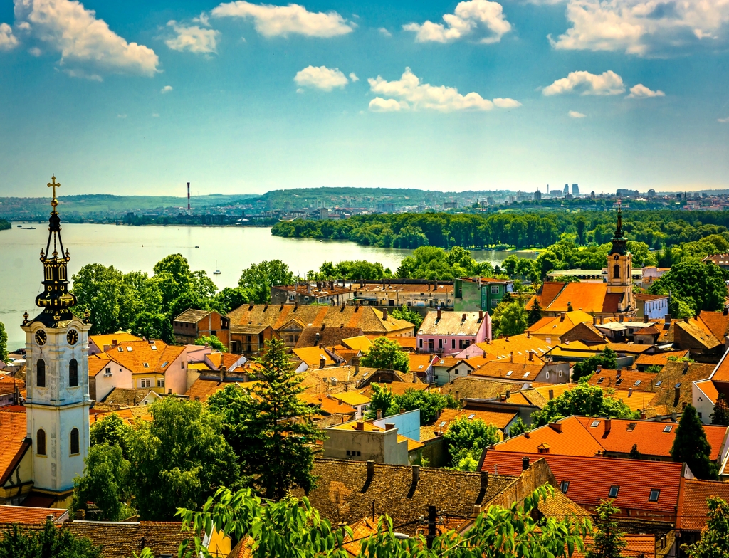 Lais Puzzle - Schönes Panoramafoto von Belgrad in Serbien - 1.000 Teile p-352174