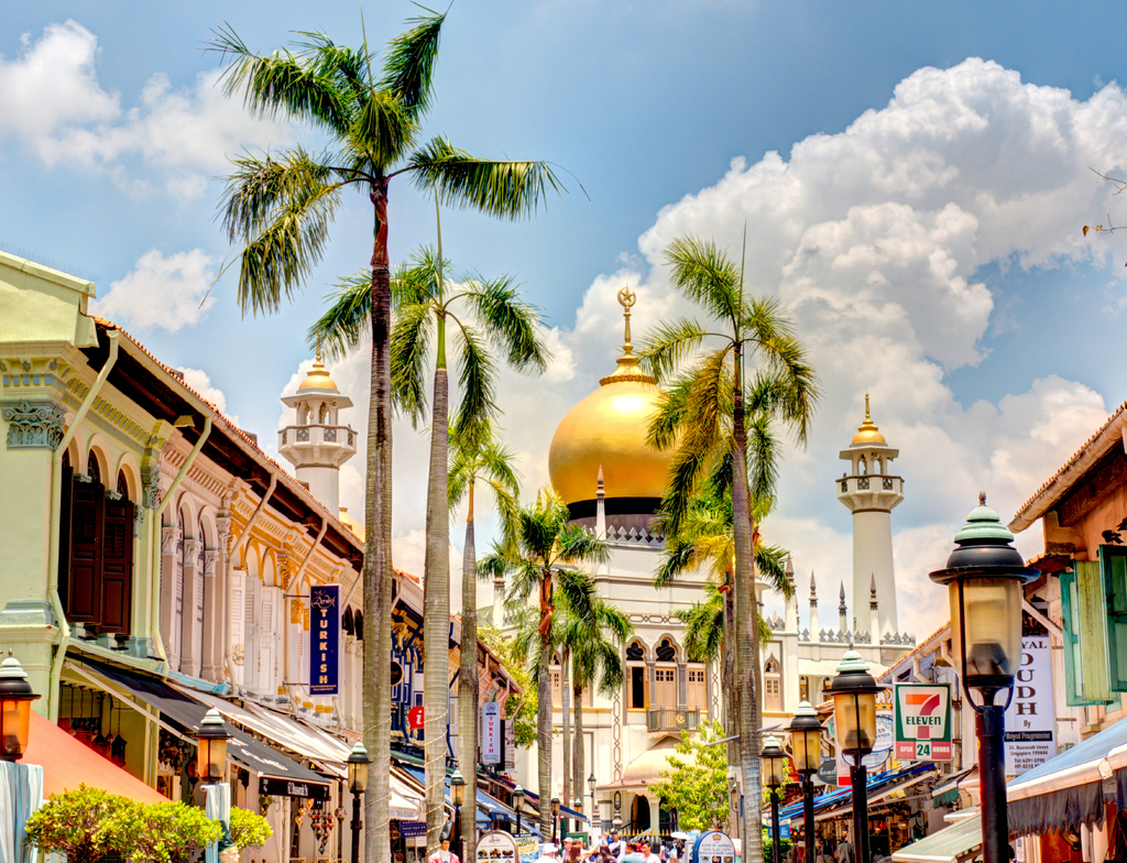 Lais Puzzle - Singapur, Stadtteil Kampung Glam - 1.000 Teile p-352182