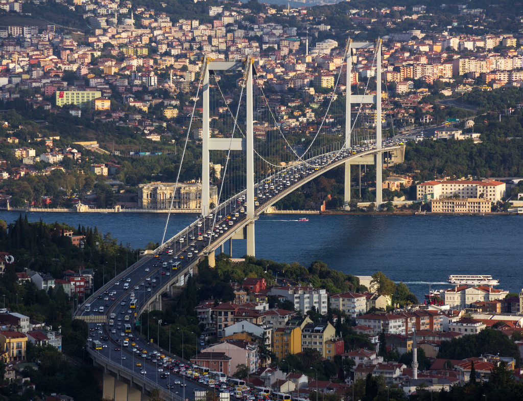 Lais Puzzle - Bosporus-Brücke in Istanbul, Türkei - 1.000 Teile p-352388