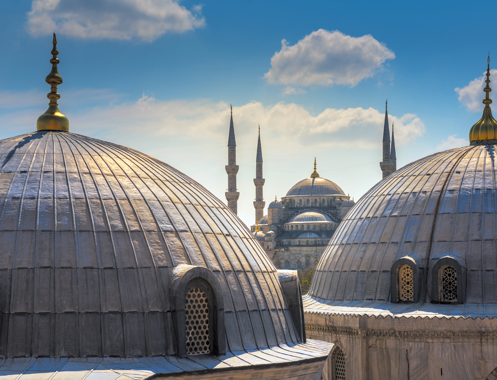 Lais Puzzle - Blaue Moschee in Istanbul, Türkei. Die größte Moschee in Istanbul von Sultan Ahmed (Osmanisches Reich), Istanbul, Türkei - 1.000 Teile p-352389