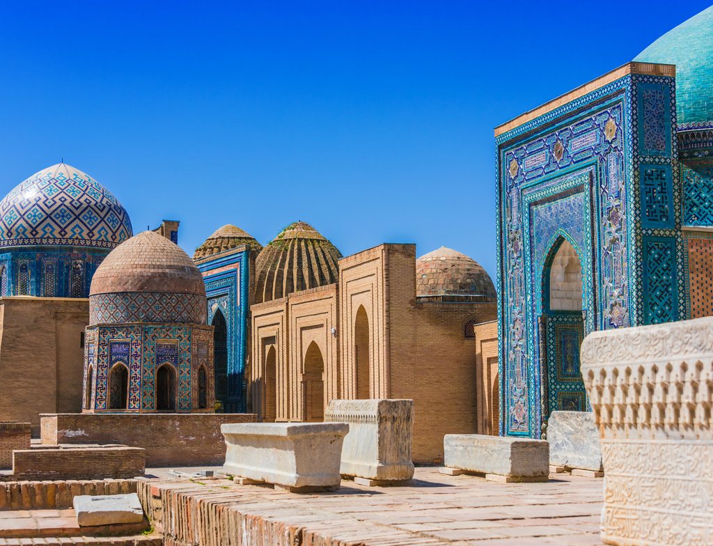 Lais Puzzle - Schah-i-Zinda, eine Nekropole in Samarkand, Usbekistan - 1.000 Teile p-352438