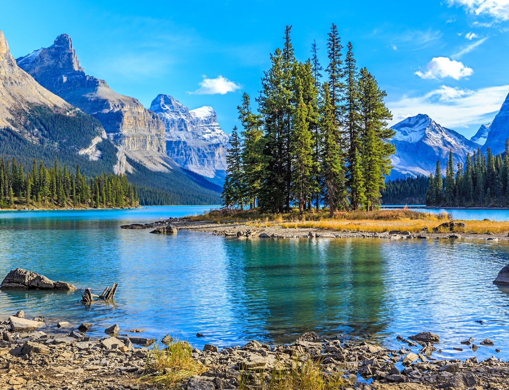 Lais Puzzle - Geisterinsel im Maligne-See - 1.000 Teile p-352635