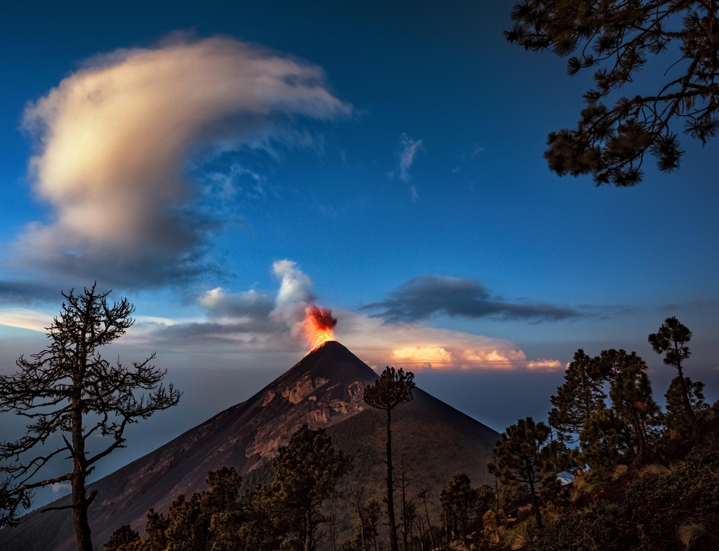 Lais Puzzle - El Volcán de Fuego, Guatemala - 1.000 Teile p-352738