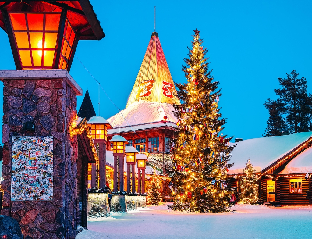 Lais Puzzle - Büro des Weihnachtsmannes im Weihnachtsmanndorf, Rovaniemi, Lappland, Finnland - 1.000 Teile p-352765