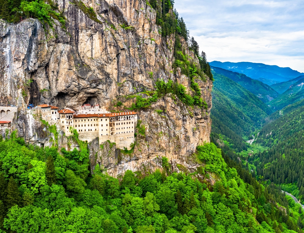 Lais Puzzle - Sumela-Kloster in der Provinz Trabzon in der Türkei - 1.000 Teile p-352793