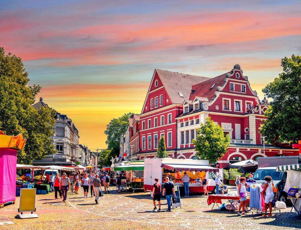Lais Puzzle - Altstadt, Bergisch Gladbach, Deutschland - 1.000 Teile p-352984
