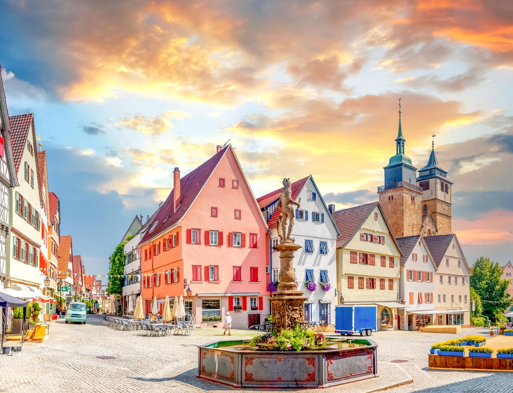 Lais Puzzle - Altstadt, Markgröningen, Deutschland - 1.000 Teile p-353040