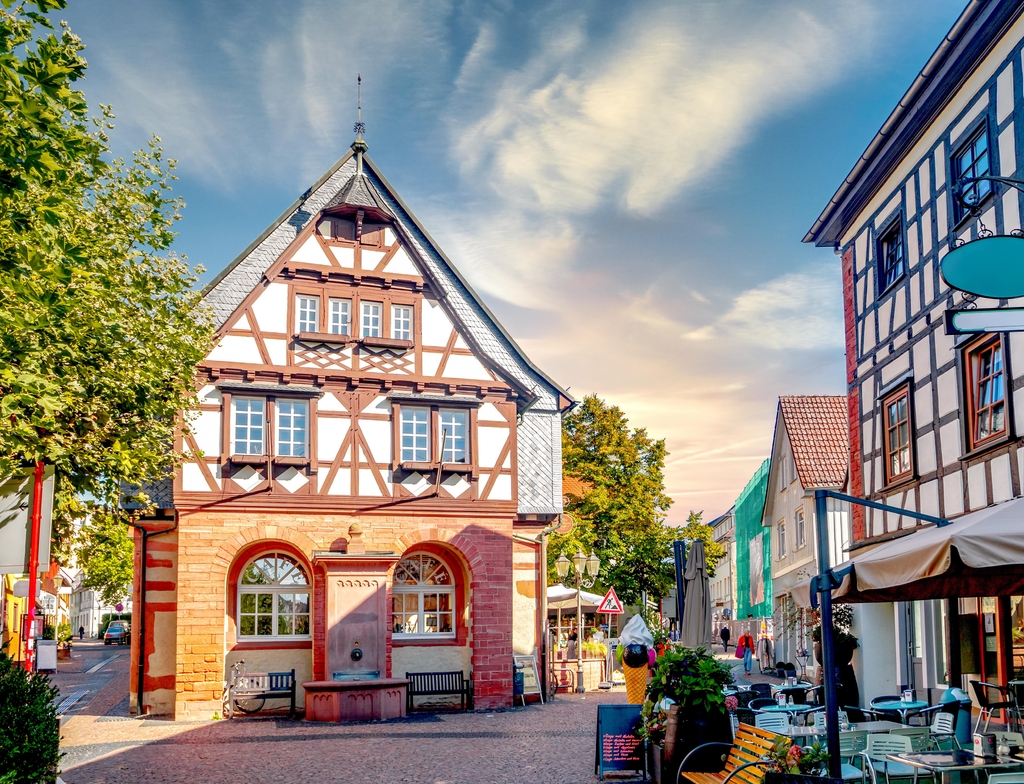 Lais Puzzle - Altstadt, Hofheim am Taunus, Hessen, Deutschland - 1.000 Teile p-353089