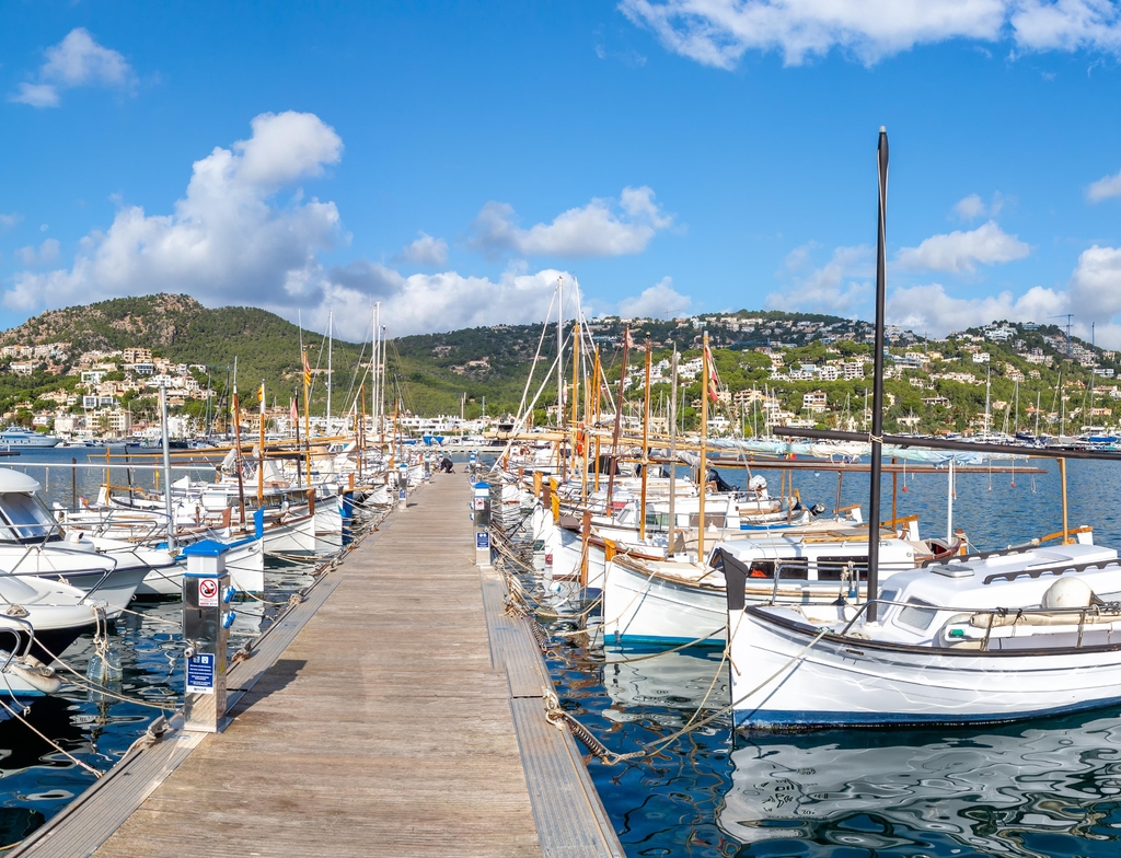 Lais Puzzle - Hafen von Andratx mit Booten auf Mallorca - 1.000 Teile p-353606