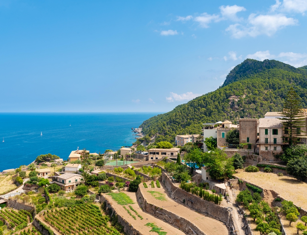 Lais Puzzle - Dorf Banyalbufar auf der Baleareninsel Mallorca - 1.000 Teile p-353611